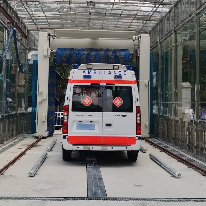 往復(fù)式全自動(dòng)毛刷消毒洗車機(jī)